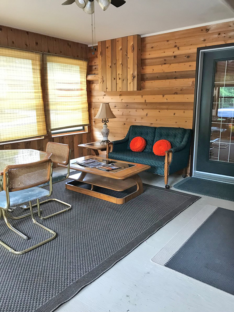 shared all season front porch