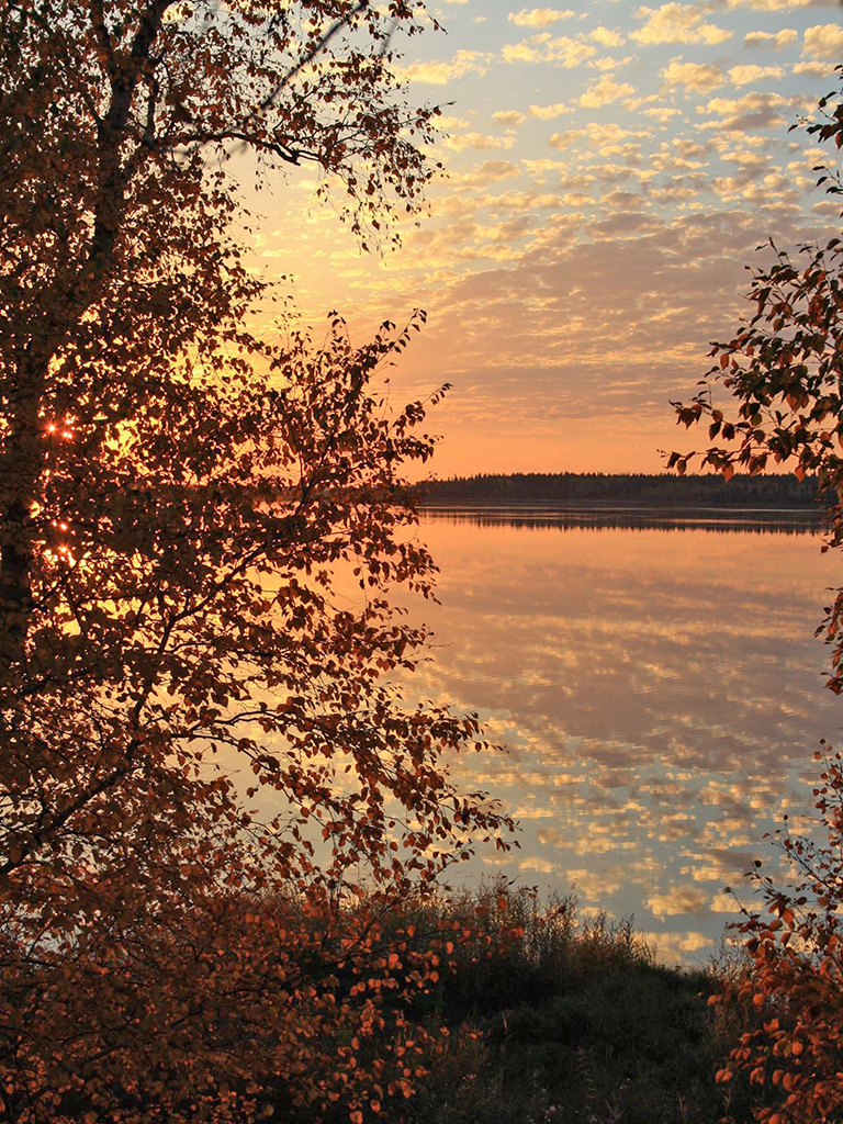 sunset over Watchi Bay